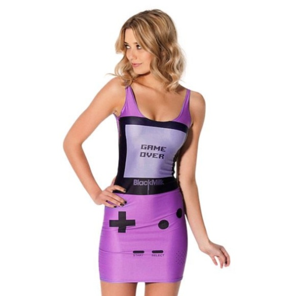 Blackmilk Dresses & Skirts - Blackmilk gamer bodycon dress - size Small